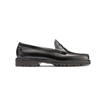 G.H.BASS Mocassin pour homme Larson Lug Weejuns en Noir