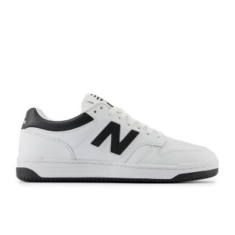 New Balance Unisexe 480 en Blanc avec noir