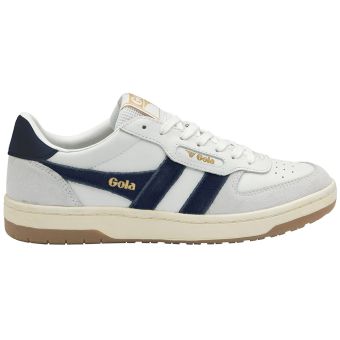 Gola Sneakers Hawk classiques pour hommes en Blanc/Bleu Vintage