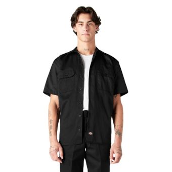 Dickies Chemise de travail à manches courtes en Noir