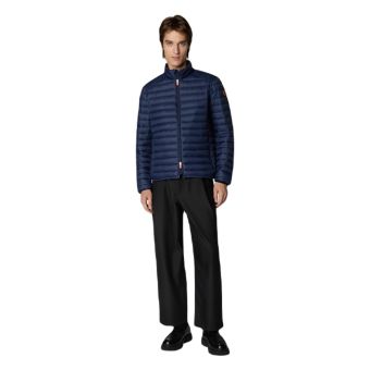 Save The Duck Veste matelassée sans animaux pour hommes Alexander en Bleu marine