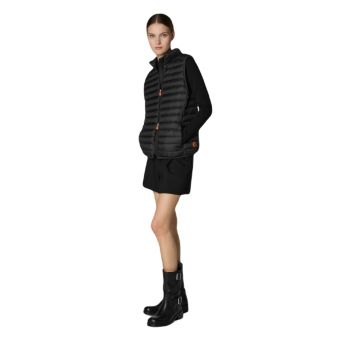 Save The Duck Gilet matelassé pour femmes Charlotte en Noir