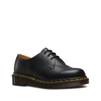 Dr. Martens 1461 chaussures richelieu vintage fait en Angleterre en noir quilon 