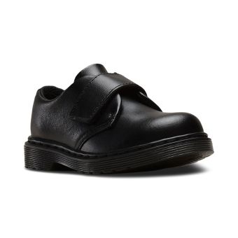 Dr. Martens Chaussures Oxford Kamron Velcro pour bébé/enfant en bas âge en Noir