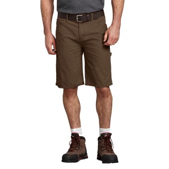 Dickies Shorts de charpentier en toile coupe décontractée, 11" en Bois brun rincé