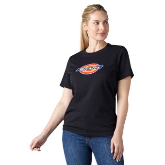 Dickies Women's Logo Graphic T-Shirt en Noir