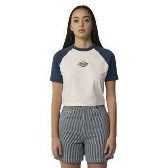 Dickies T-shirt Sodaville pour femme en bleu airforce