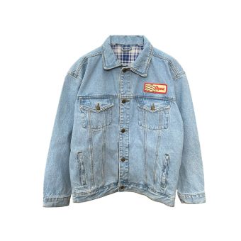 Veste Soyou classique en jean délavé