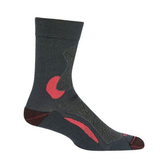 Kombi Chaussettes de quart d'expédition - Unisexe en Rouge de grange