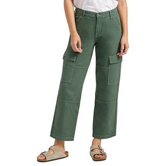 Silver Jeans Pantalon utilitaire cargo en Épicéa