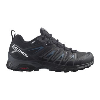 Salomon Chaussures de randonnée pour homme X Ultra Pioneer Climasalomon™ Waterproof en Noir/Magnétite/Acier Bleuté