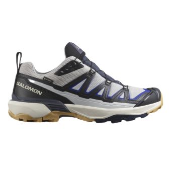 Salomon Baskets X Ultra 360 Edge Gore-Tex pour hommes en Gris violet/noir/bleu océan