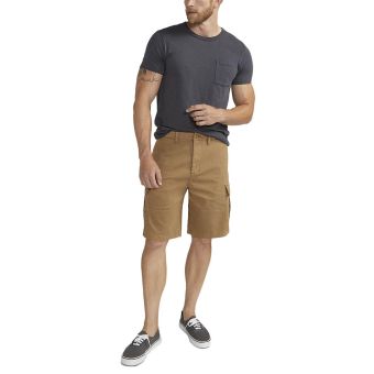 Silver Jeans Shorts essentiels en twill Cargo en Désert