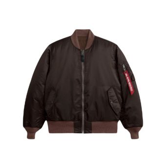 Alpha Industries Veste bombardier MA-1 - Patrimoine en Chocolat