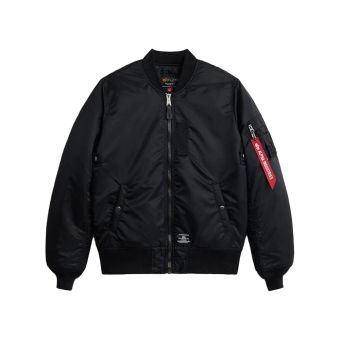 Alpha Industries Veste de bombardier MA-1 MOD en Noir