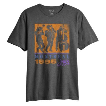 Rep 514 T-Shirt Montréal Jazz 1995 en Gris anthracite