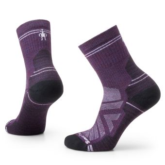 Smartwool Chaussettes de marche légères pour femme, à coussin moyen et mi-mollet en Iris violet