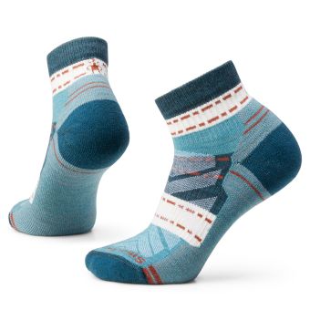 Smartwool Chaussettes de randonnée légères à cheville Margarita pour femmes en Bleu crépusculaire