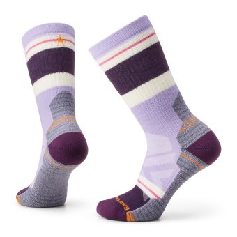 Smartwool Chaussettes de randonnée pour femmes avec rembourrage complet Saturnsphere Crew en Ultra Violet