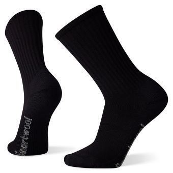 Smartwool Chaussettes de randonnée classique à édition légère avec coussin solide - Modèle Crew en Noir