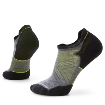 Smartwool Chaussettes basses à coussinets ciblés.Run Targeted Cushion Low Ankle Socks en Gris moyen