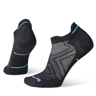 Smartwool Chaussettes basses de course à pied zéro rembourrage pour femmes en Noir