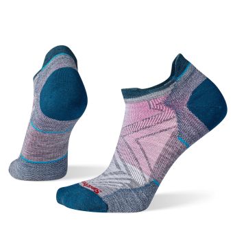 Smartwool Chaussettes basses de course à pied zéro rembourrage pour femmes en Gris moyen