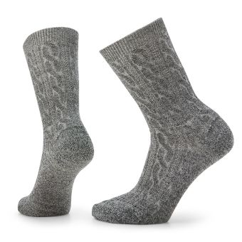 Smartwool Chaussettes d'équipage en câble de tous les jours en Gris moyen