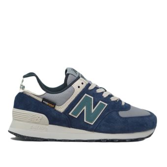 New Balance Unisexe 574 en Marine/Gris Ardoise