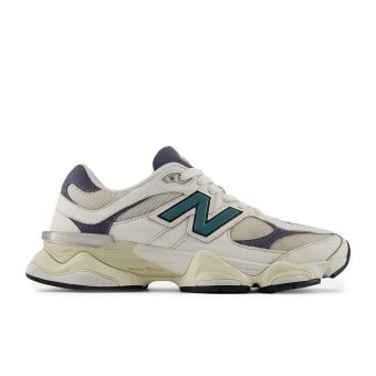 New Balance Unisexe 9060 en Sel de mer avec nouvel épicéa et gris arctique foncé