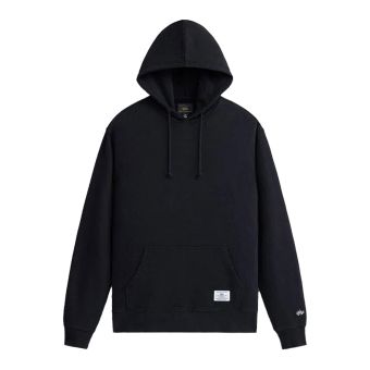 Alpha Industries Hoodie en tissu éponge français essentiel en Noir