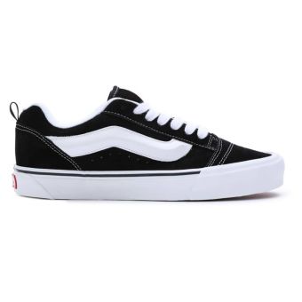 Vans Chaussure Knu Skool en Noir/Blanc véritable