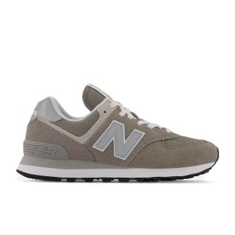 New Balance Femmes 574 Core en Gris avec blanc