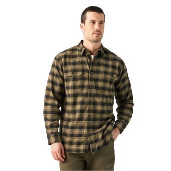 Dickies Chemise en flanelle à manches longues FLEX en Sphaigne