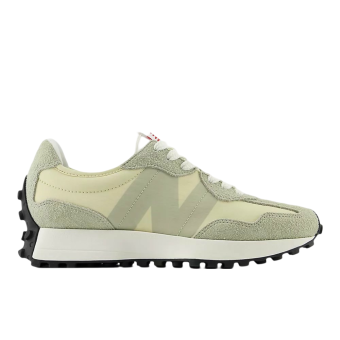 New Balance Women's 327 en Olivine avec Pale Moss