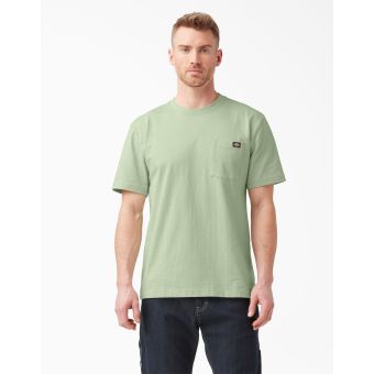 Dickies T-shirt épais à manches courtes pour hommes en Vert Céladon