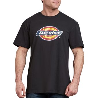Dickies T-shirt graphique à logo vintage pour homme en Noir