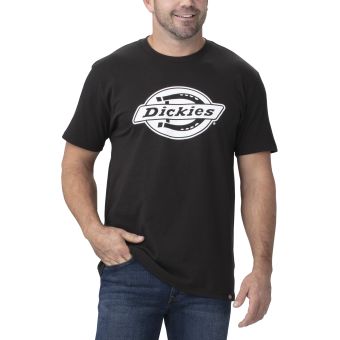 Dickies T-shirt graphique à manches courtes et coupe décontractée pour homme en Noir