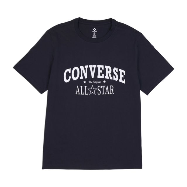 Converse Retro Chuck Simply Vintage Tee en Noir