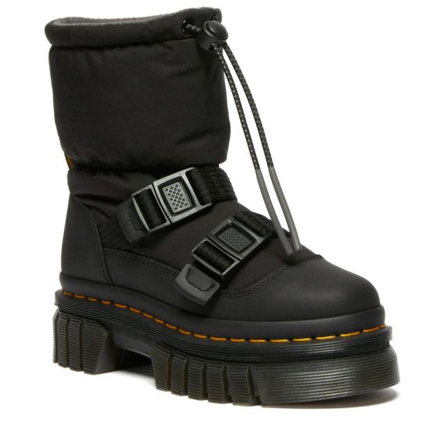 Dr. Martens Bottes imperméables Audrick Padded Lo Snowplow. en Noir