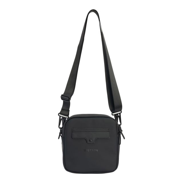 Tretorn PU Crossbody Sac imperméable en Noir de jais