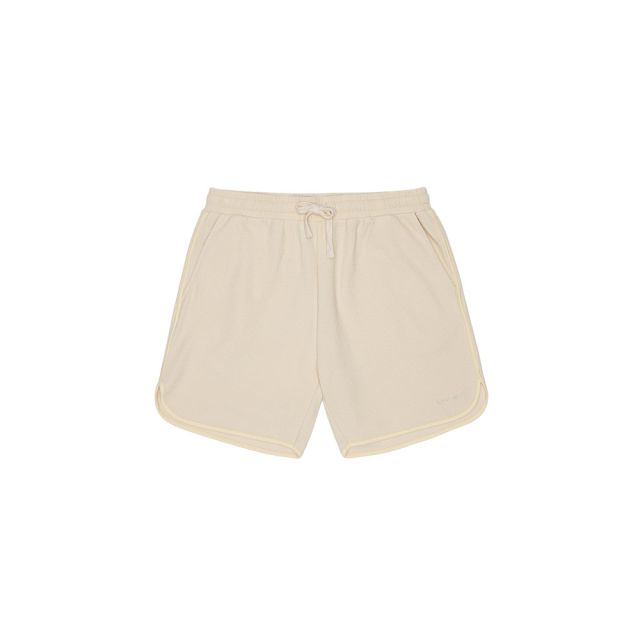 Kuwalla Shorts de côtes côtelées en Beige