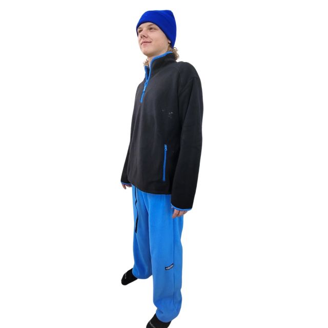 Modrobes Fleece pour adultes en Bleu azur