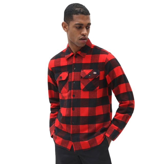 Dickies Chemise Sacramento en Plaid rouge