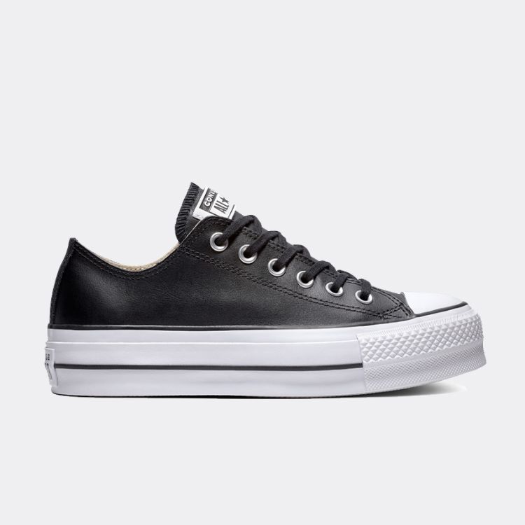 Converse shops grise cuir