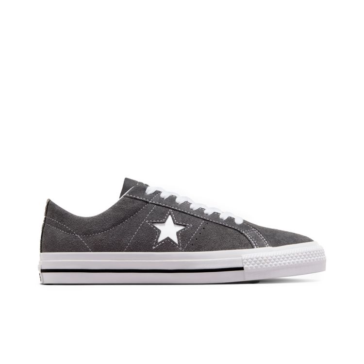 Converse One Star Pro Low Top en daim Dark Matter Blanc Noir NEON Canada